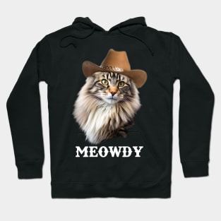 Nordic Beauty Stylish Tee Celebrating the Majesty of Norwegian Forest Cats Hoodie